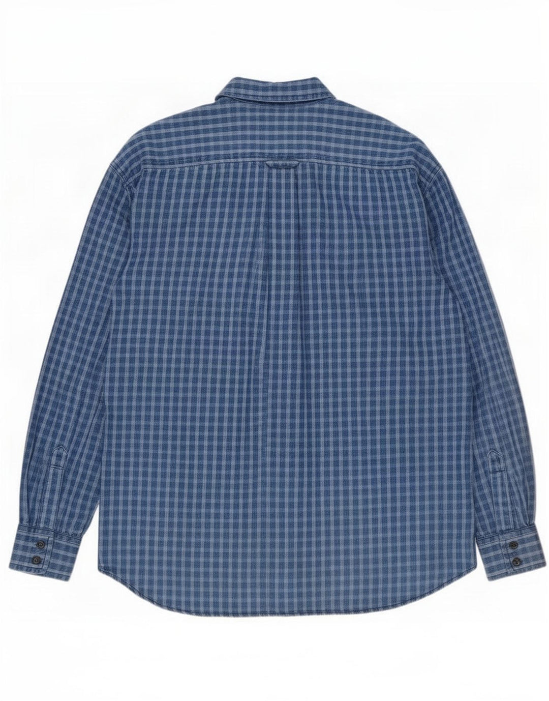 Camicia da uomo Lee XL in cotone a quadri blu