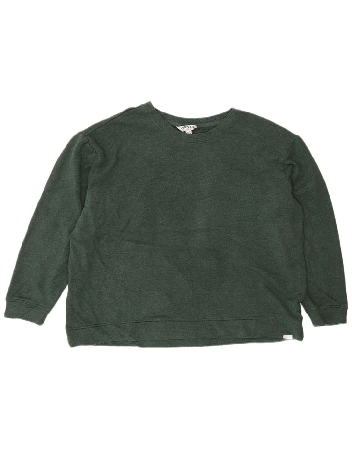 Felpa oversize da donna ORVIS UK 18 XL Verde