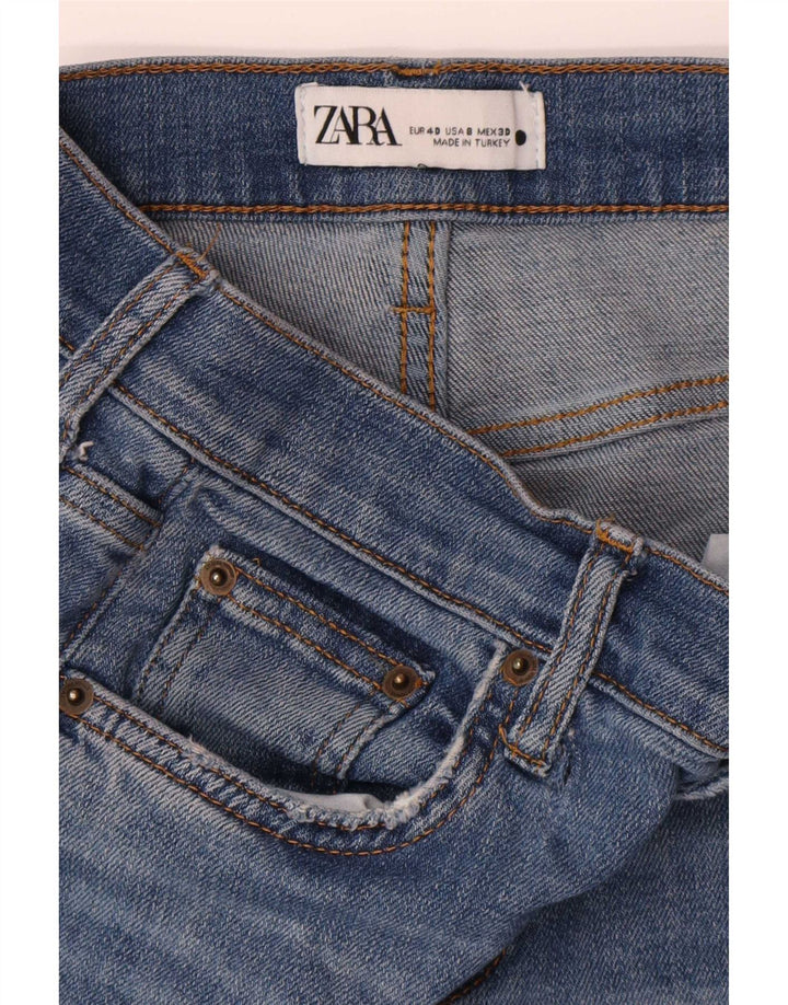 Jeans dritti da donna Zara EU 40 medi W30 L27 Blu