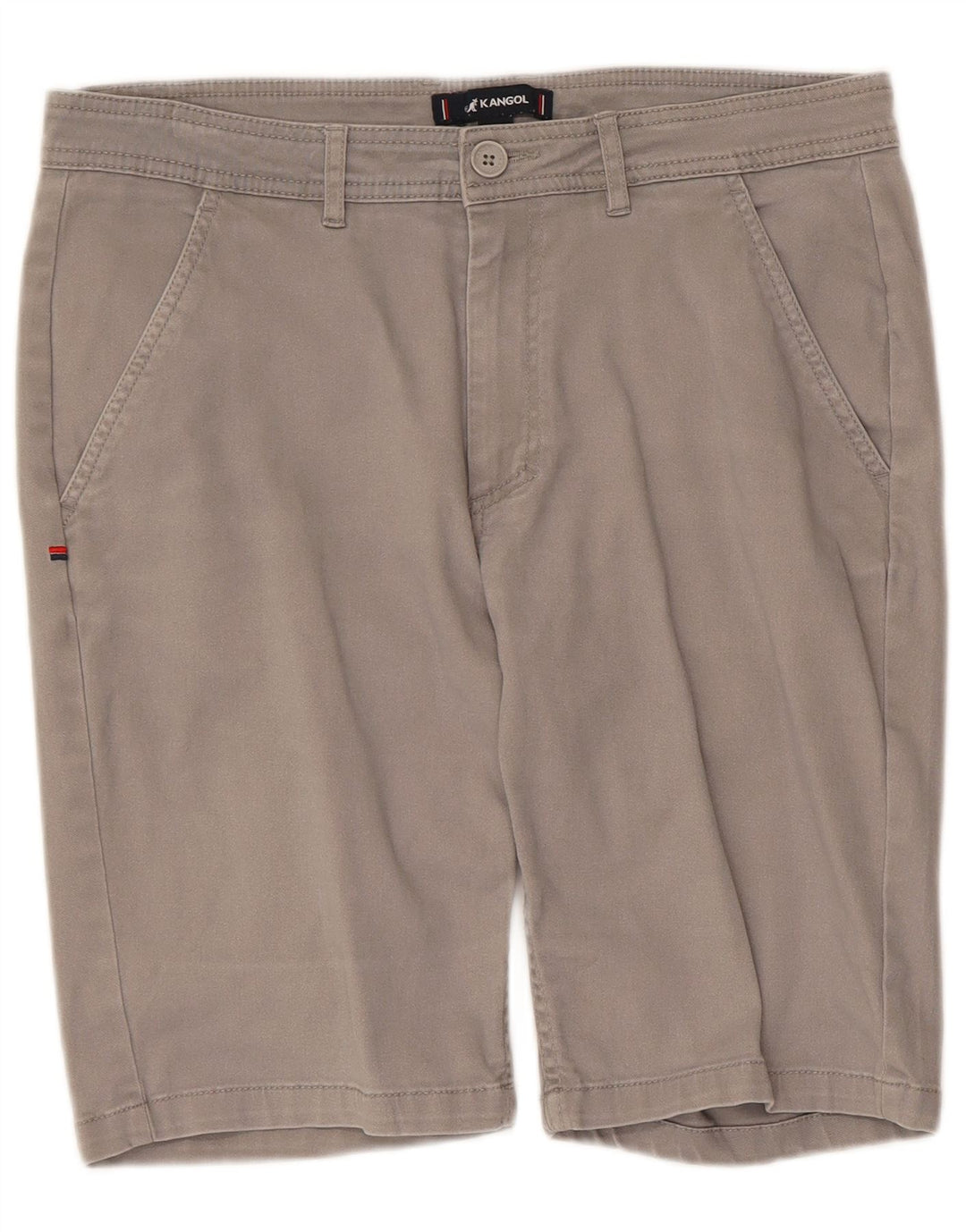 KANGOL Mens Chino Shorts Small W32  Grey Cotton