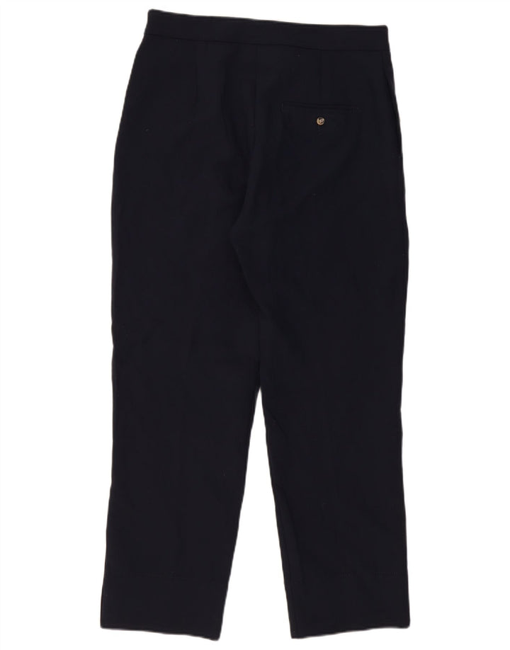 Pantaloni chino da donna Marks & Spencer UK 12 medi W32 L27 Blu navy