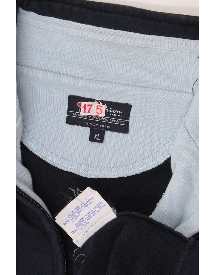 Giacca da tuta da uomo CHAMPION XL in cotone blu navy