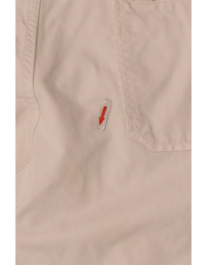 Pantaloncini casual da uomo Datch W33 cotone bianco medio
