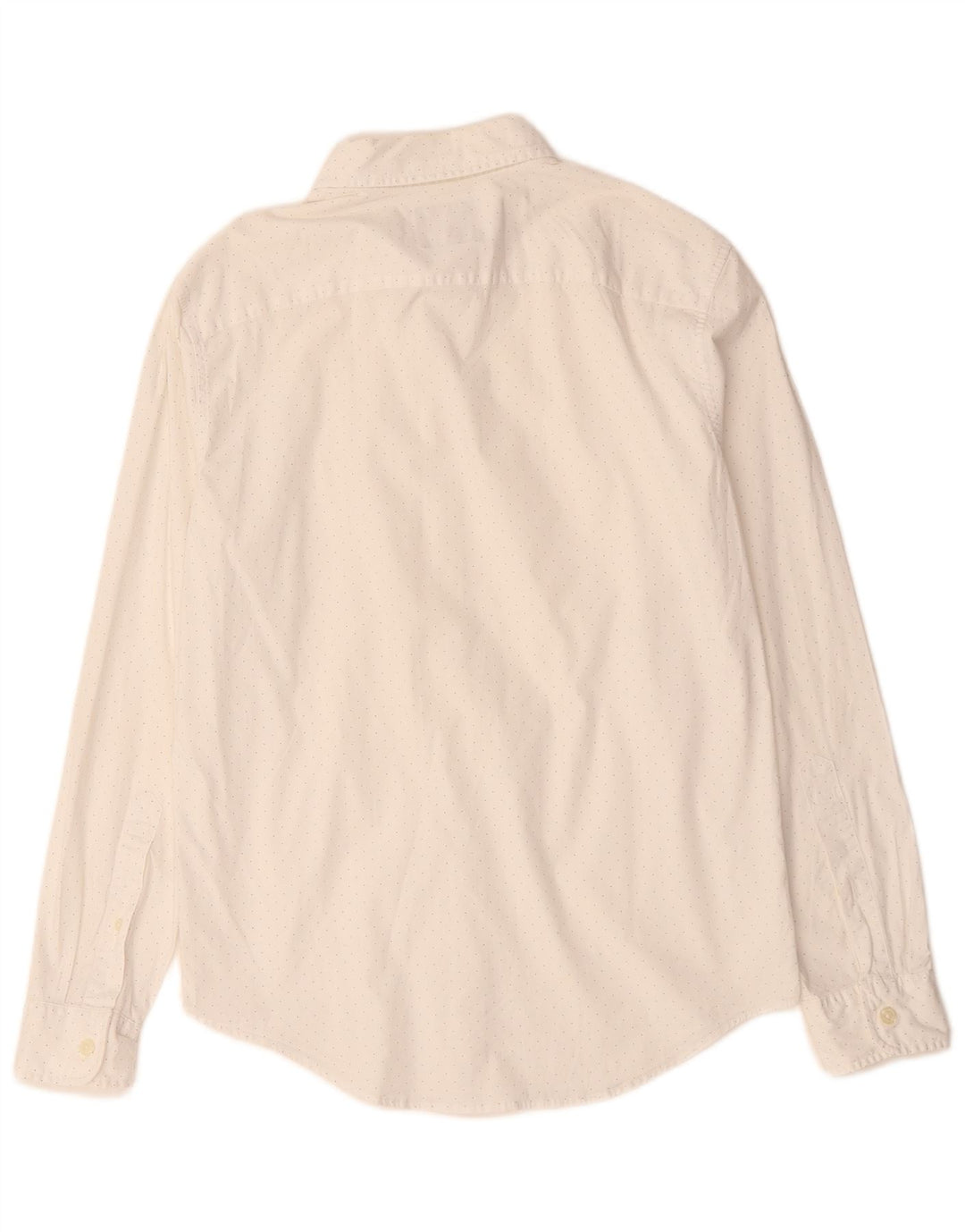 Camicia da uomo Abercrombie & Fitch bianca media maculata