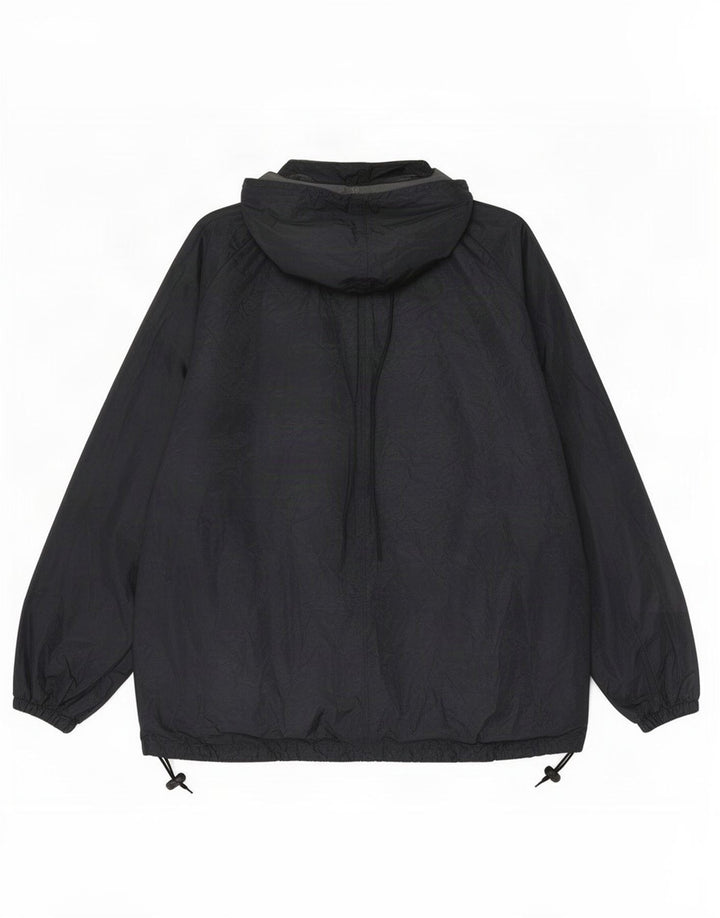 Dickies Giacca antipioggia da uomo con cappuccio UK 40 Large Blu Navy Poliestere