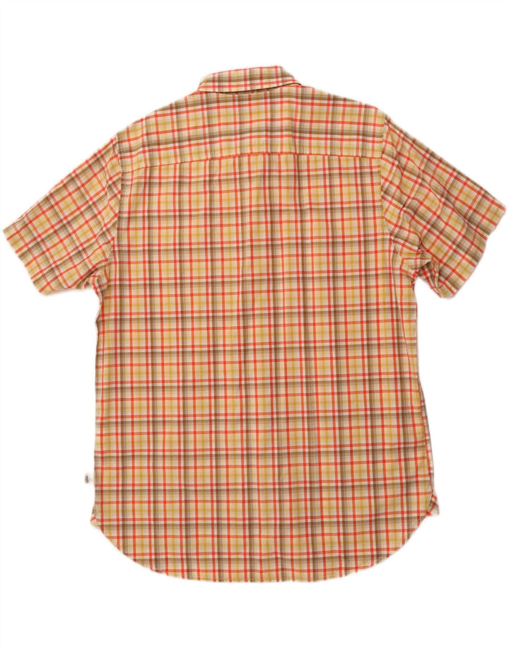 TIMBERLAND Camicia da uomo Grant Fit Regular Fit Grande quadretto arancione