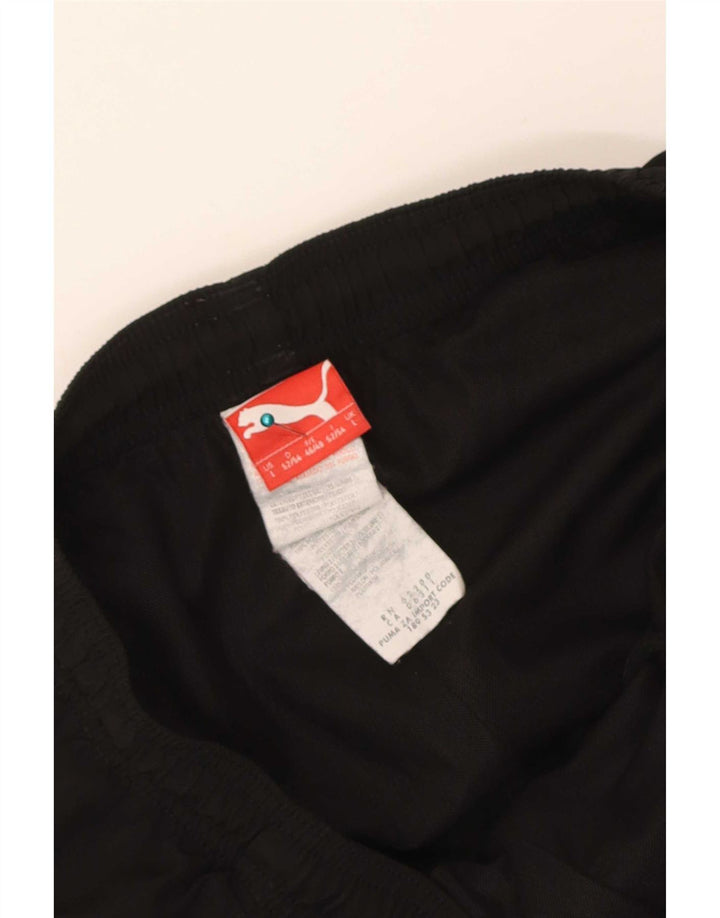 Pantaloni da tuta da uomo Puma Joggers grandi neri in poliestere