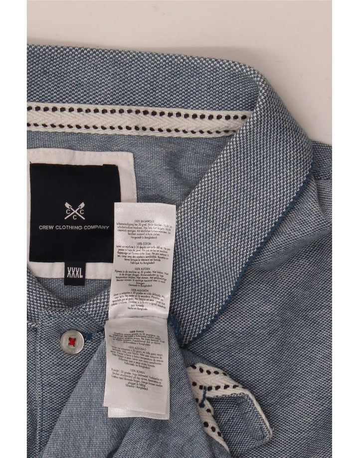 Crew Clothing Polo da uomo 3XL in cotone blu