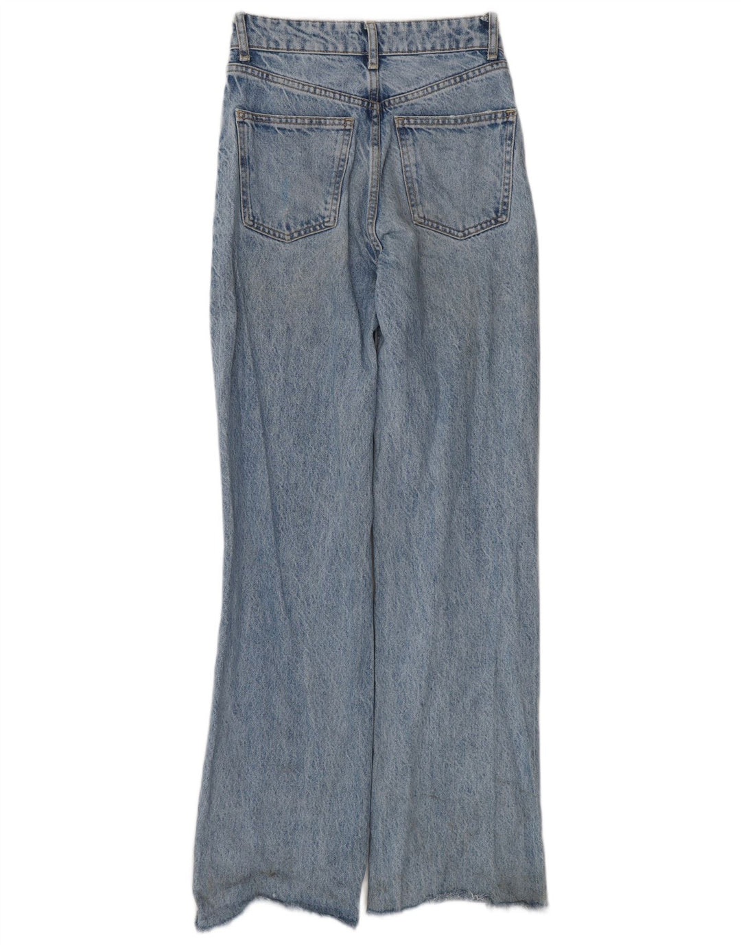 Jeans dritti da donna Zara EU 34 2XS W24 L34 Blu