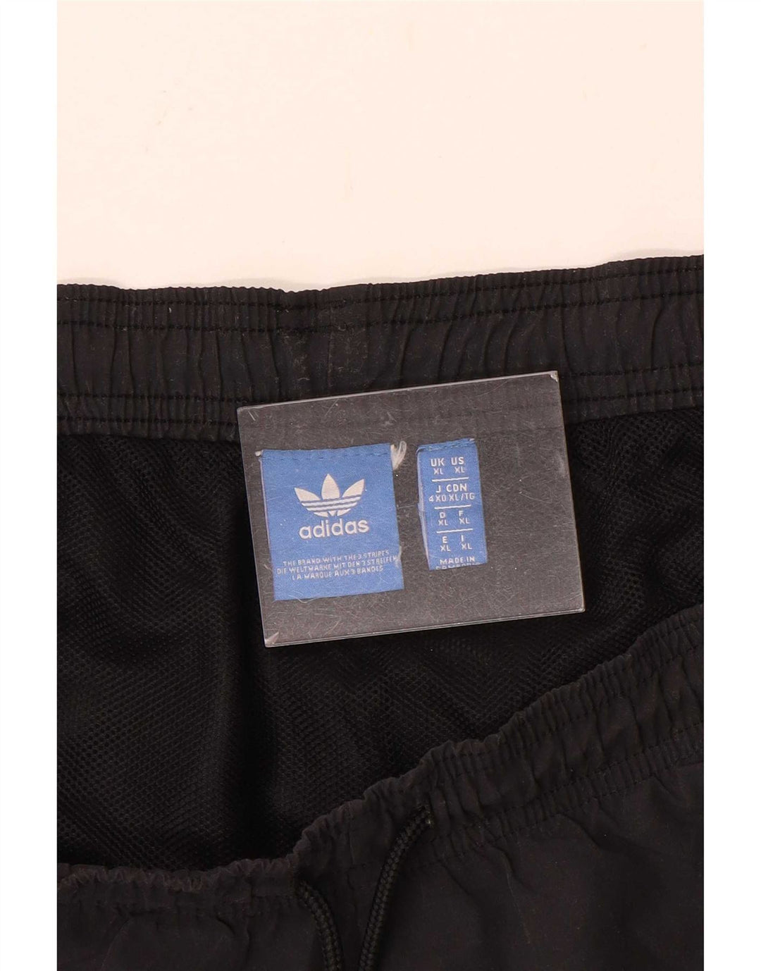 Pantaloncini sportivi Adidas da uomo XL neri