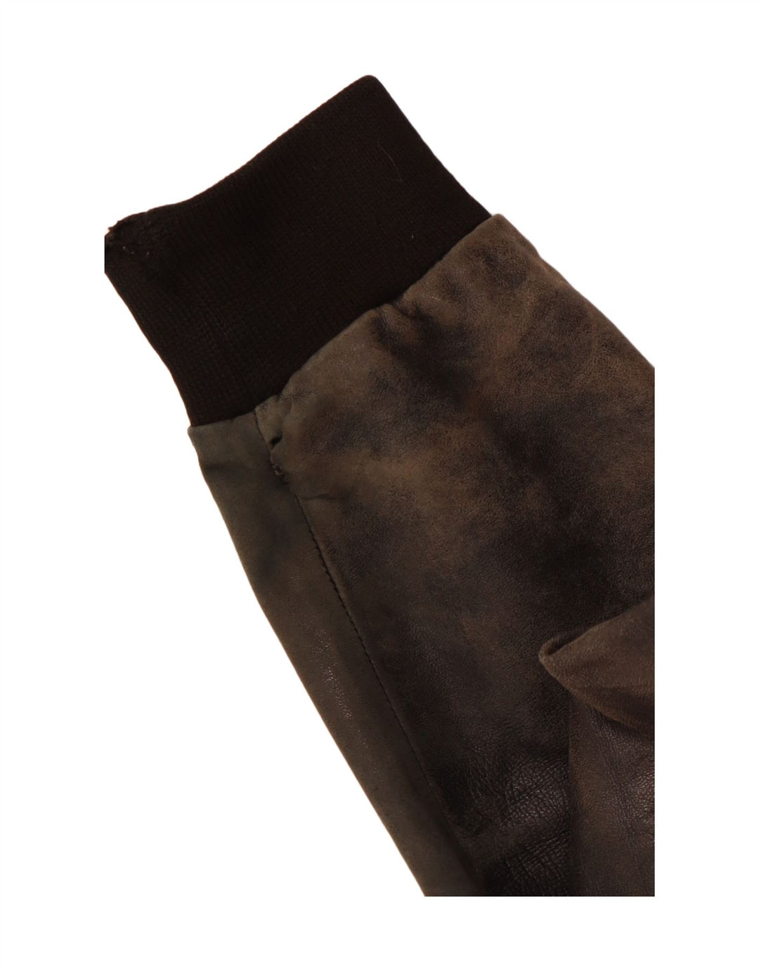 Giacca in pelle da uomo VINTAGE UK 38 media nera