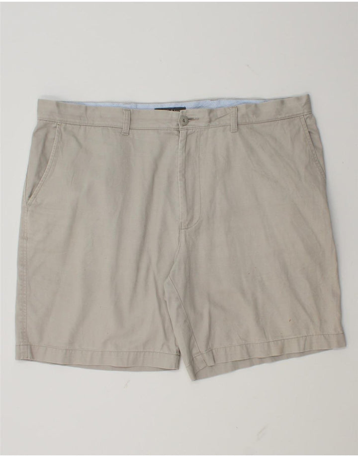 Pantaloncini chino da uomo Marks & Spencer W42 2XL cotone grigio