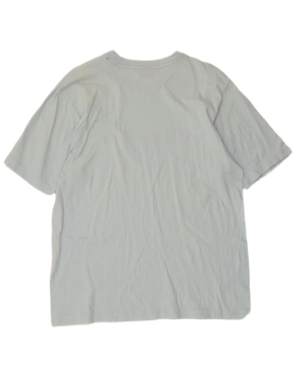 T-shirt grafica da uomo Champion Top grande blu