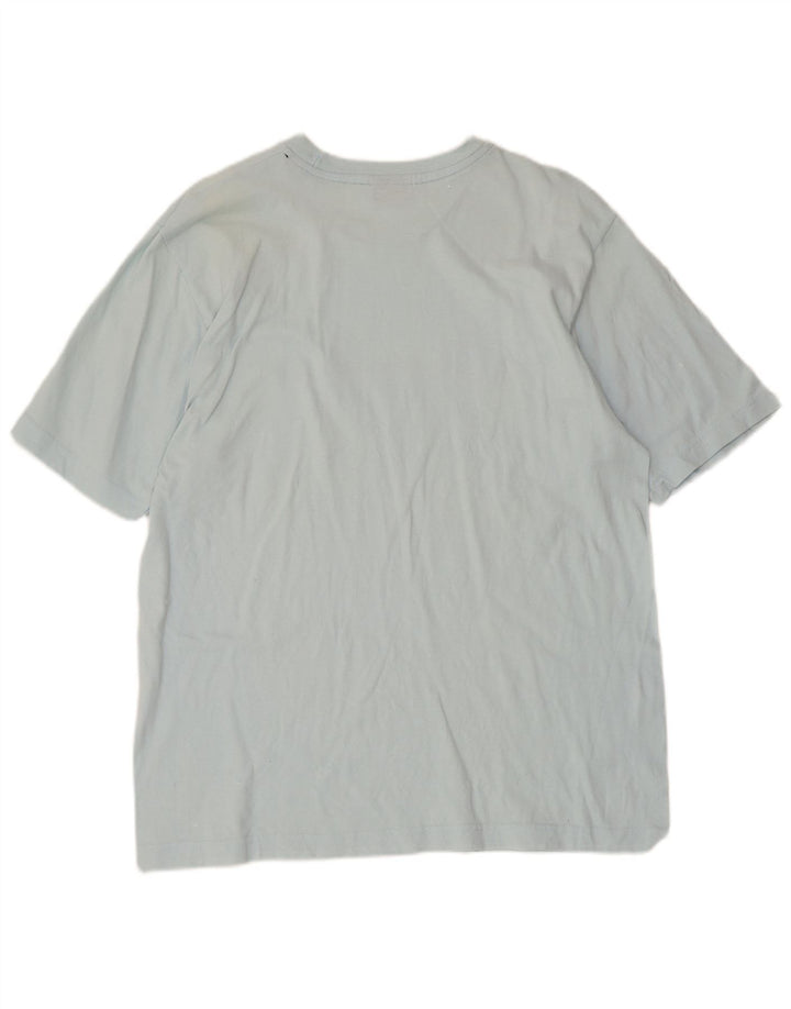 T-shirt grafica da uomo Champion Top grande blu