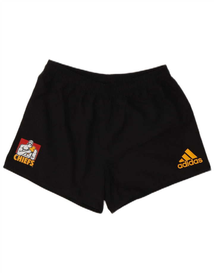 Pantaloncini sportivi Adidas Aeroready Graphic da uomo in poliestere nero medio