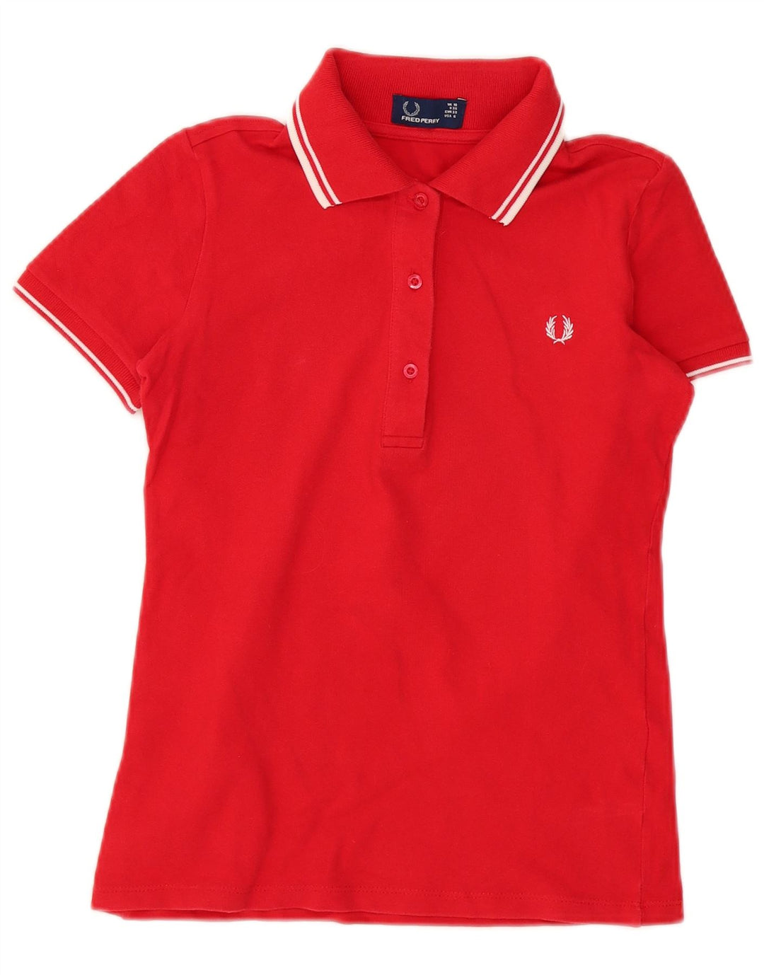 Polo da donna Fred Perry UK 10 piccola rossa in cotone