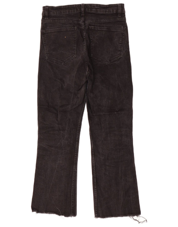 Jeans dritti da donna Zara EU 40 medi W30 L26 neri
