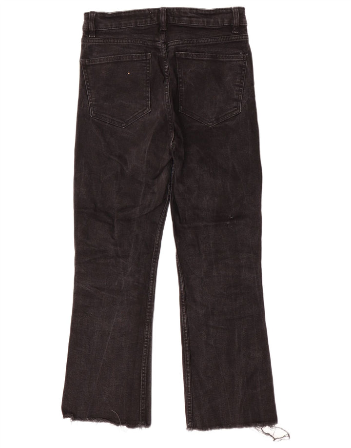 Jeans dritti da donna Zara EU 40 medi W30 L26 neri