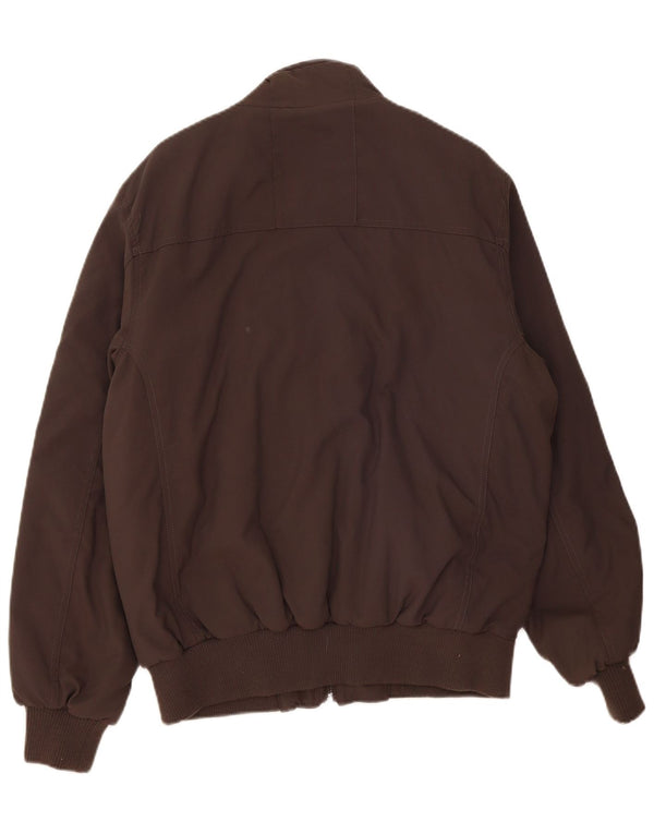 Giubbotto bomber da uomo Champion UK 40 Large Marrone Poliammide