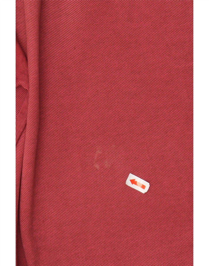 Polo da donna Champion UK 12 rosso medio in cotone
