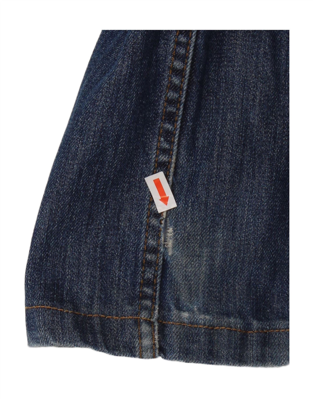 Jeans dritti invecchiati da uomo Massimo Dutti EU 42 Large W32 L29 Blu