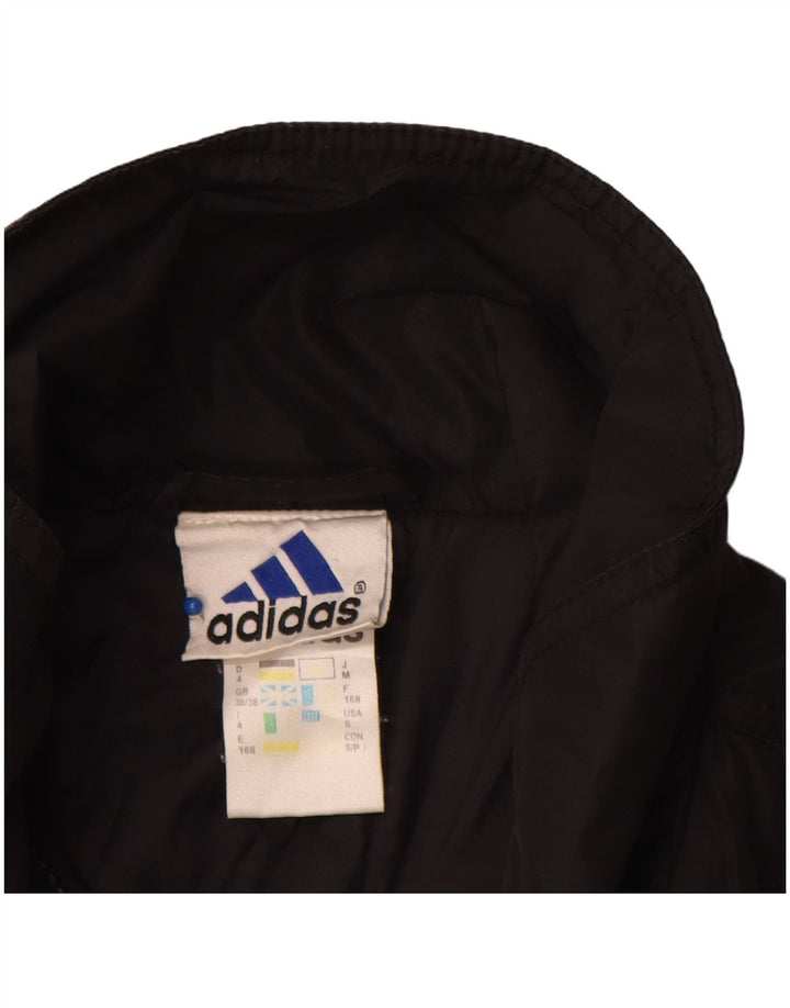 Giacca antipioggia da uomo Adidas UK 36/38 Small nera in poliammide