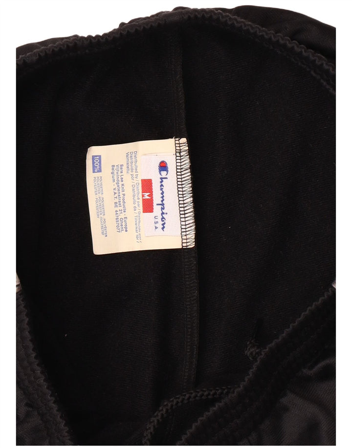 Pantaloni da tuta con grafica da uomo CHAMPION Poliestere nero medio