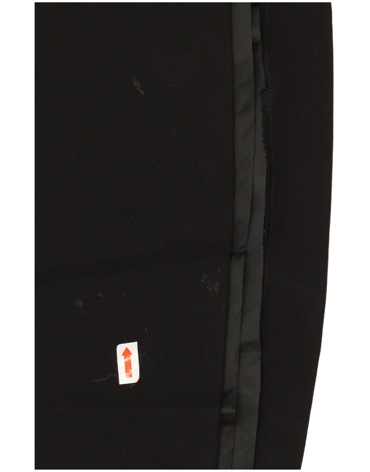 EMPORIO ARMANI Gonna a trapezio da donna a vita alta IT 40 Small W24 Lana nera