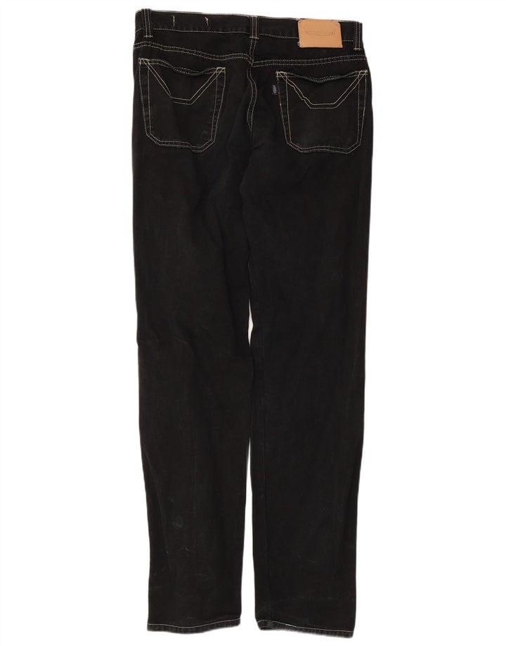 Jeans dritti da uomo Jeckerson IT 48 medio W32 L32 cotone nero