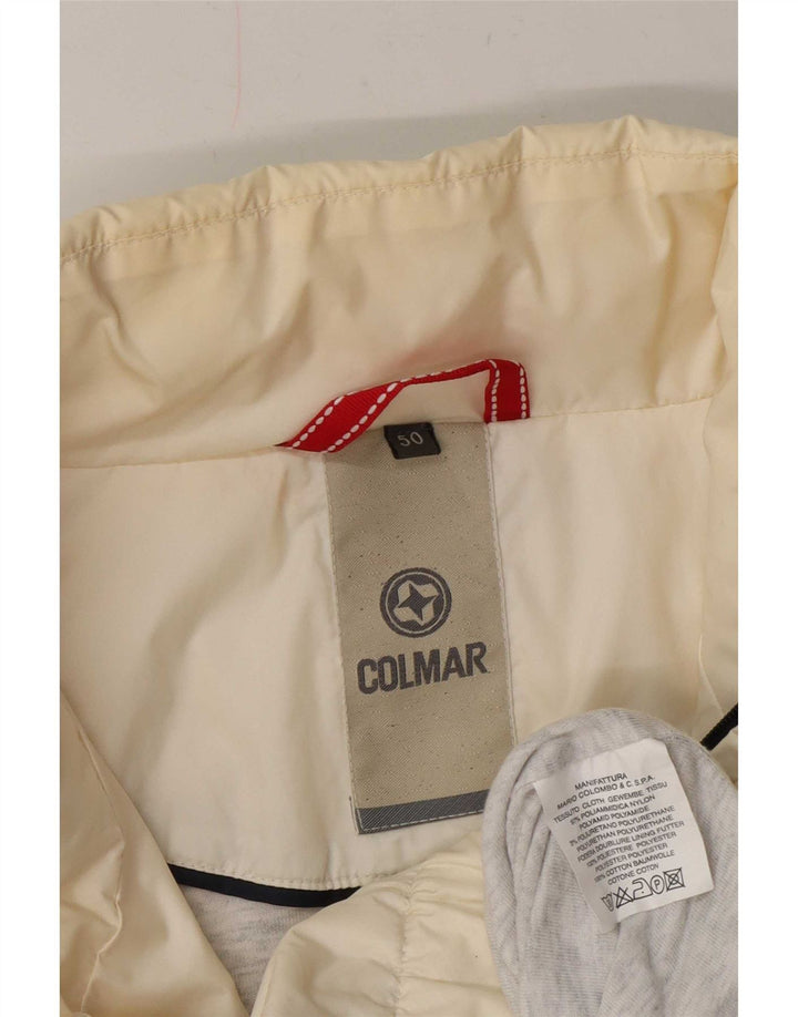 Giacca antipioggia da uomo Colmar IT 50 medio bianco sporco in poliammide