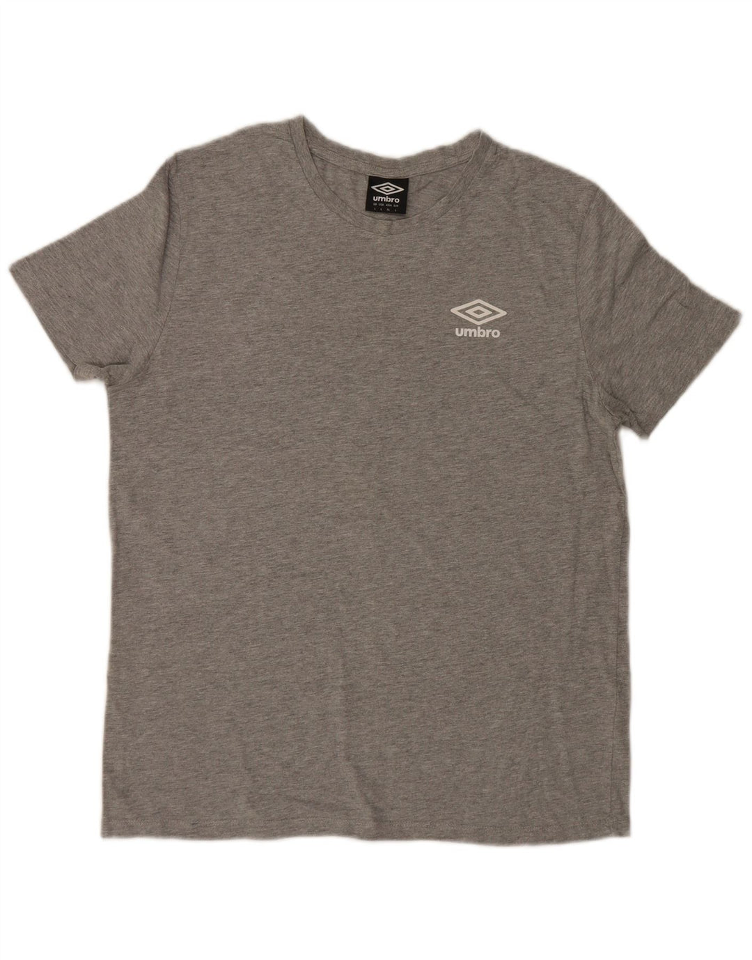 T-shirt da uomo Umbro Top Large in cotone grigio