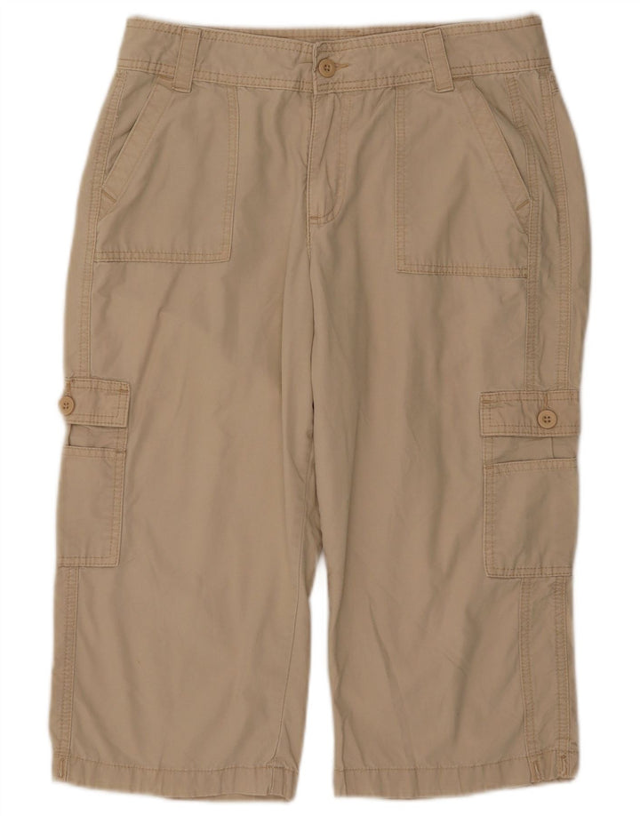 Pantaloni LEE Riders Cargo Capri da donna W31 L18 Beige