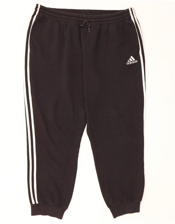 Pantaloni da tuta da uomo Adidas Joggers UK 18 XL cotone nero