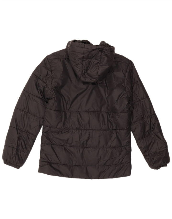 Giacca imbottita con cappuccio da uomo Puma UK 36 piccola in nylon nero