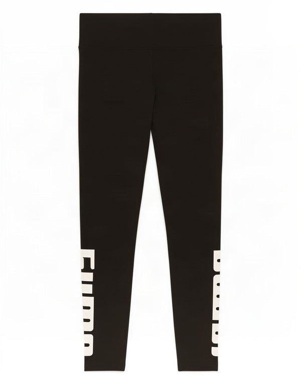 Leggings grafici da donna Puma UK 18 XL cotone nero