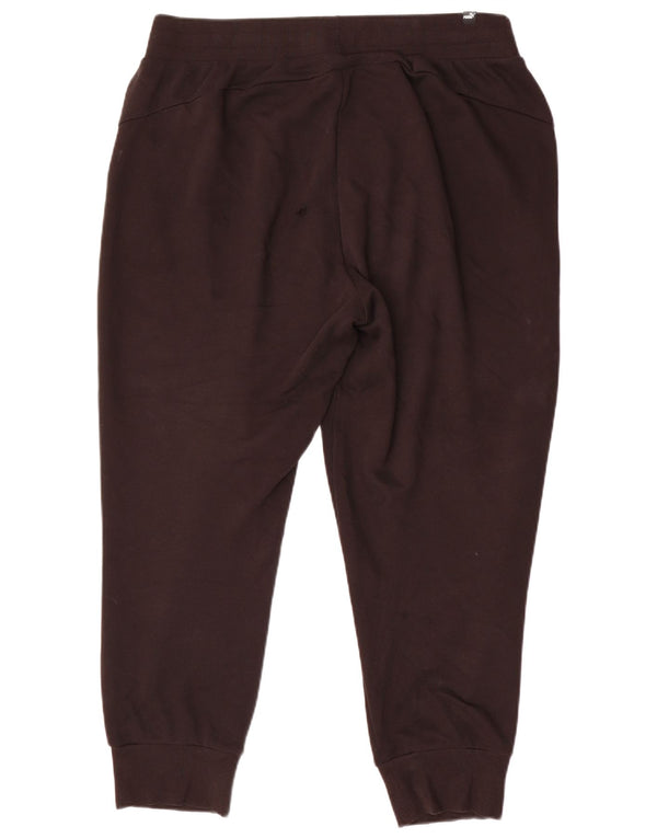 Pantaloni da tuta da donna Puma Joggers UK 18 XL Cotone nero