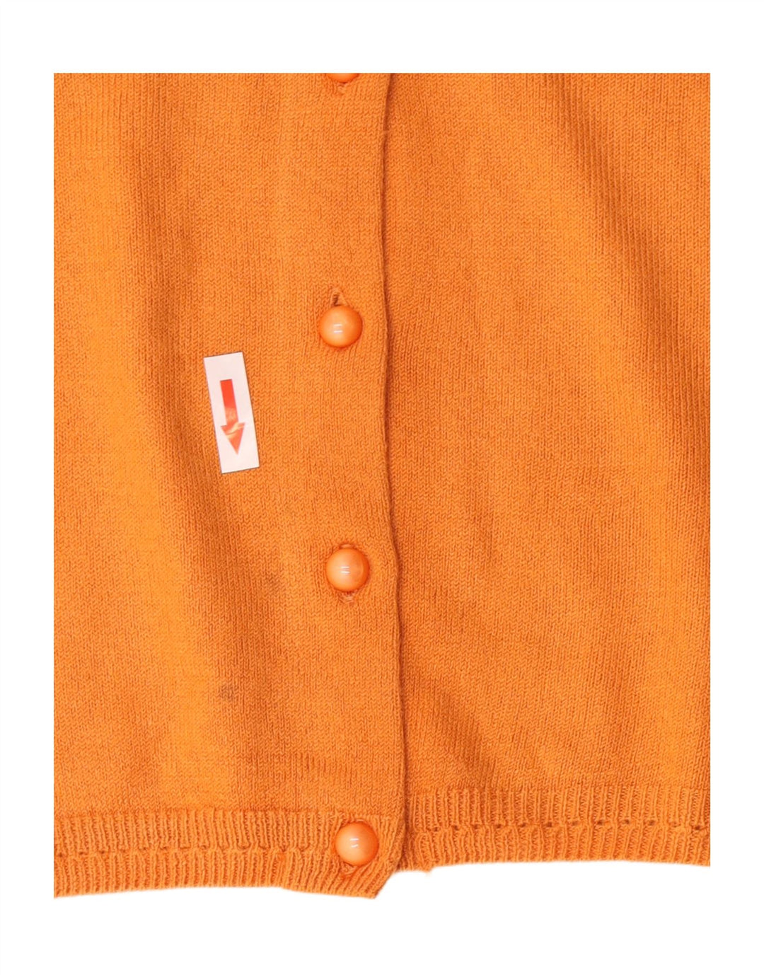 Maglione cardigan oversize da donna Marks & Spencer UK 16 Large Arancione