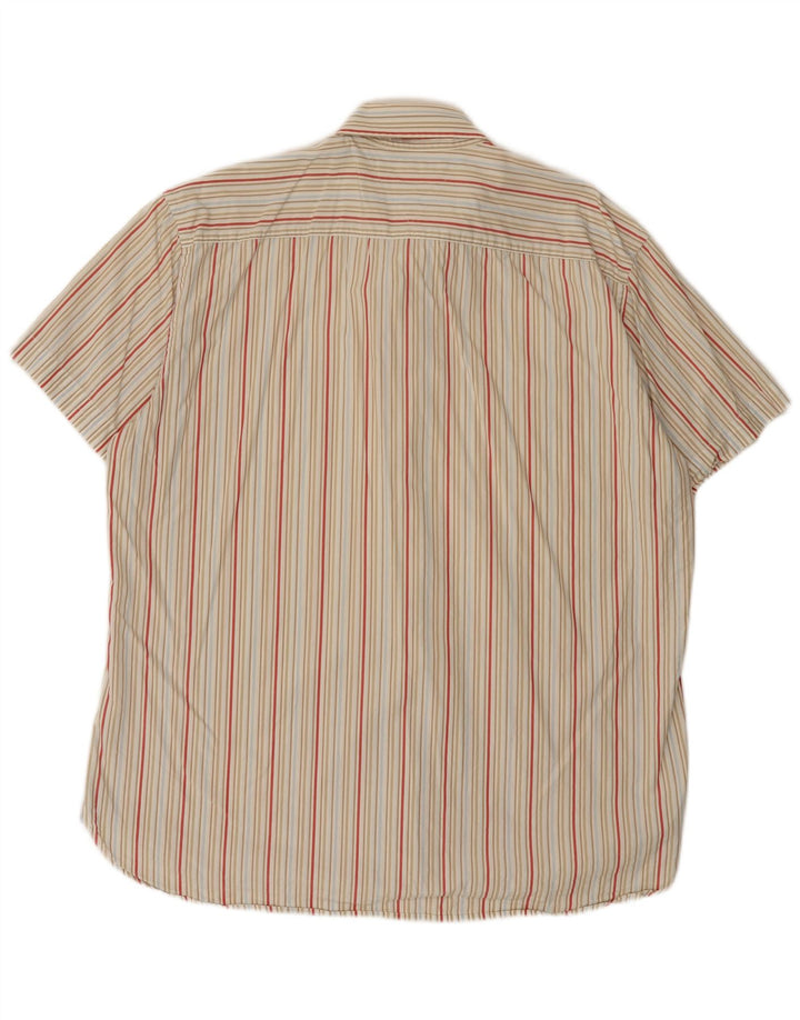 Camicia a maniche corte da uomo Tommy Hilfiger XL gessato multicolore