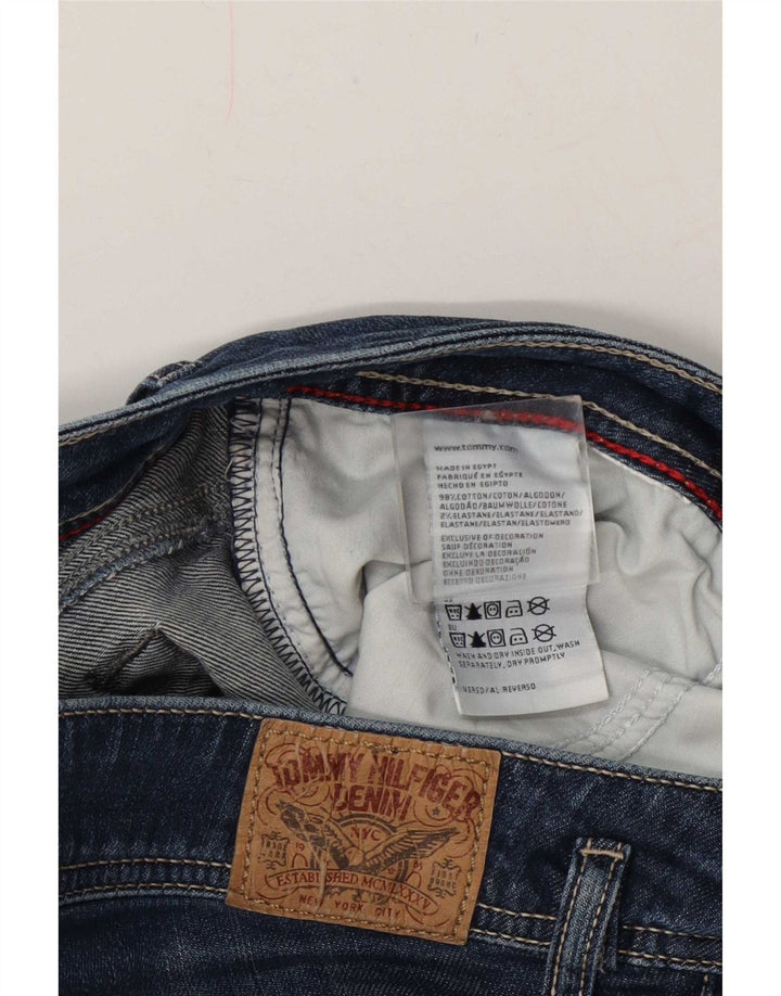 Jeans slim da donna Tommy Hilfiger W34 L30 cotone blu navy