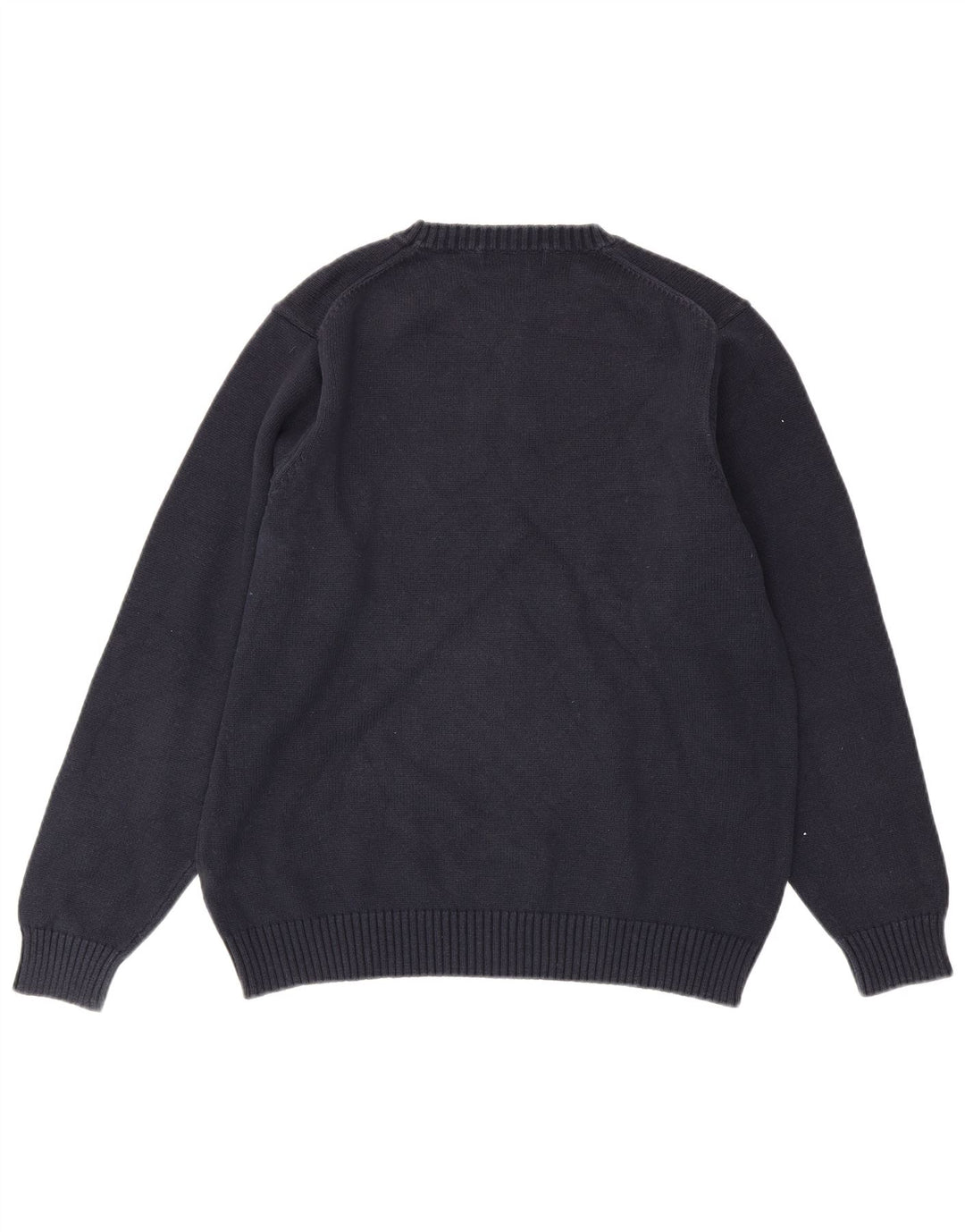 MARKS & SPENCER Maglione girocollo da uomo UK 38/40 Blu navy medio