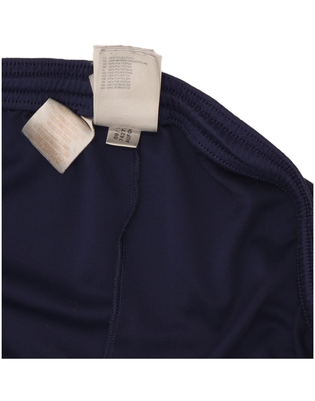 Pantaloncini sportivi Adidas Climalite da uomo XL in poliestere blu navy