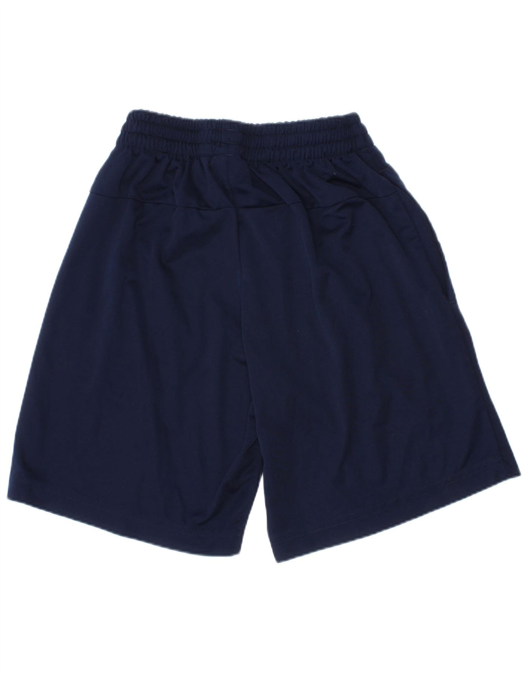 Pantaloncini sportivi Adidas Climalite Graphic da ragazzo 5-6 anni in poliestere blu navy