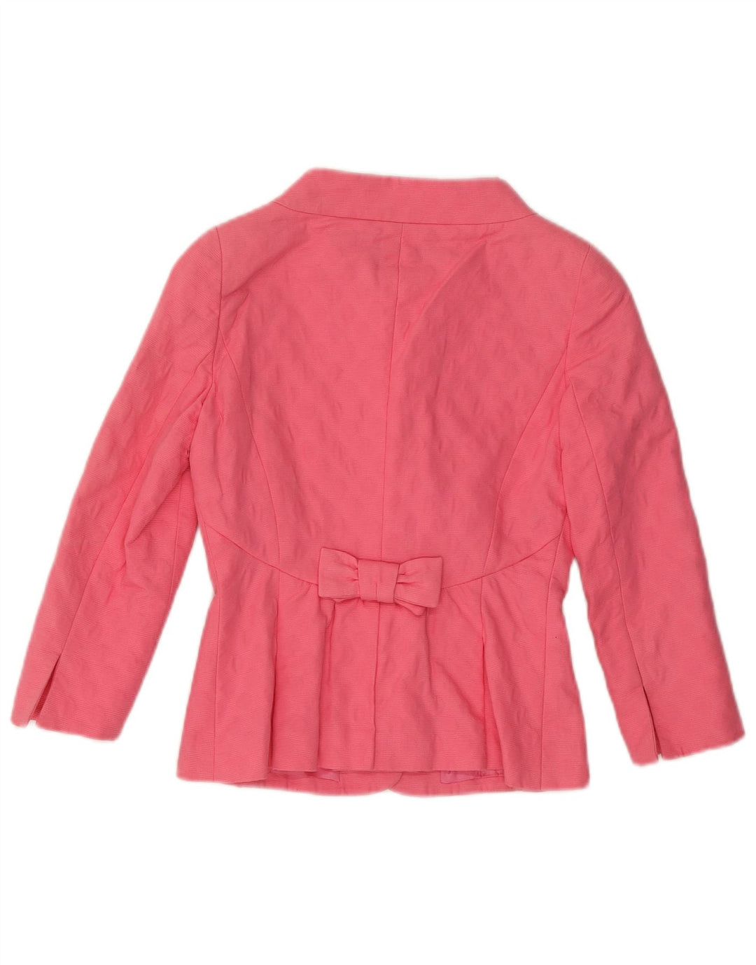 LUISA SPAGNOLI Giacca Blazer da Donna a 5 Bottoni con Maniche a 3/4 IT 40 Small Rosa