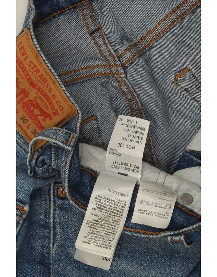 Jeans Levi's Uomo 511 Slim W30 L30 Cotone Blu