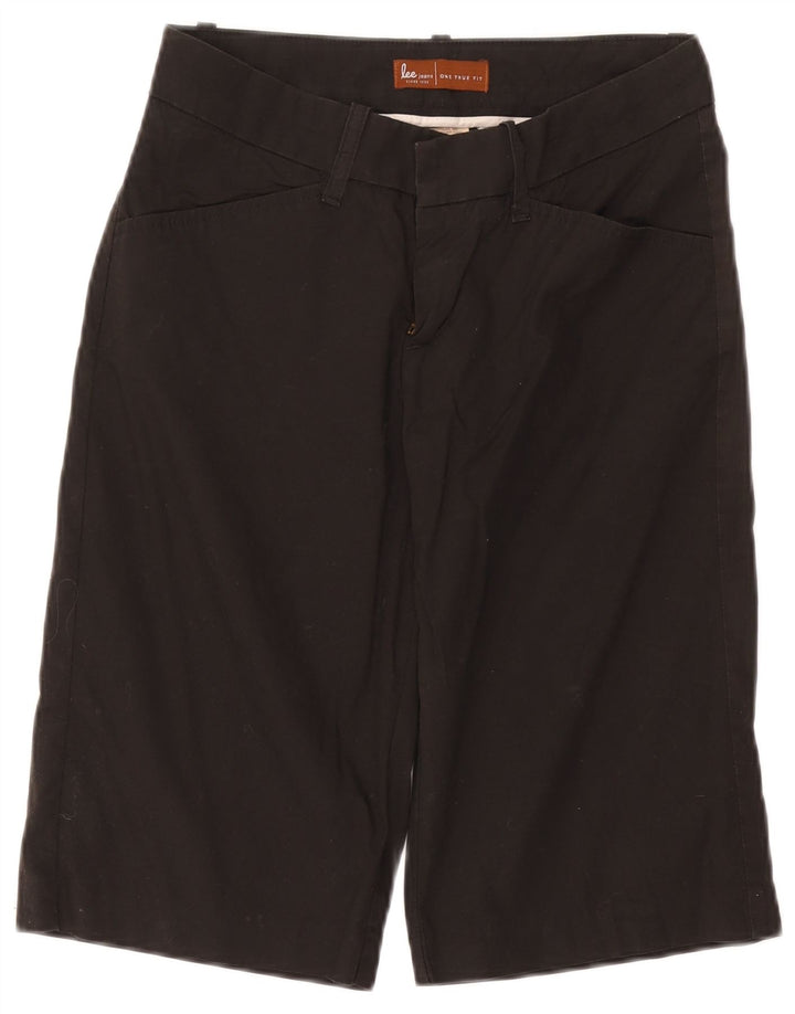 Pantaloncini casual da donna LEE US 3 Small W27 cotone nero