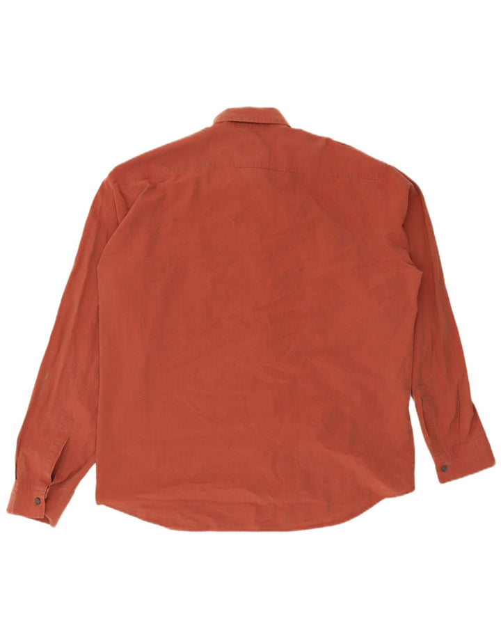 Camicia da uomo Hugo Boss grande marrone
