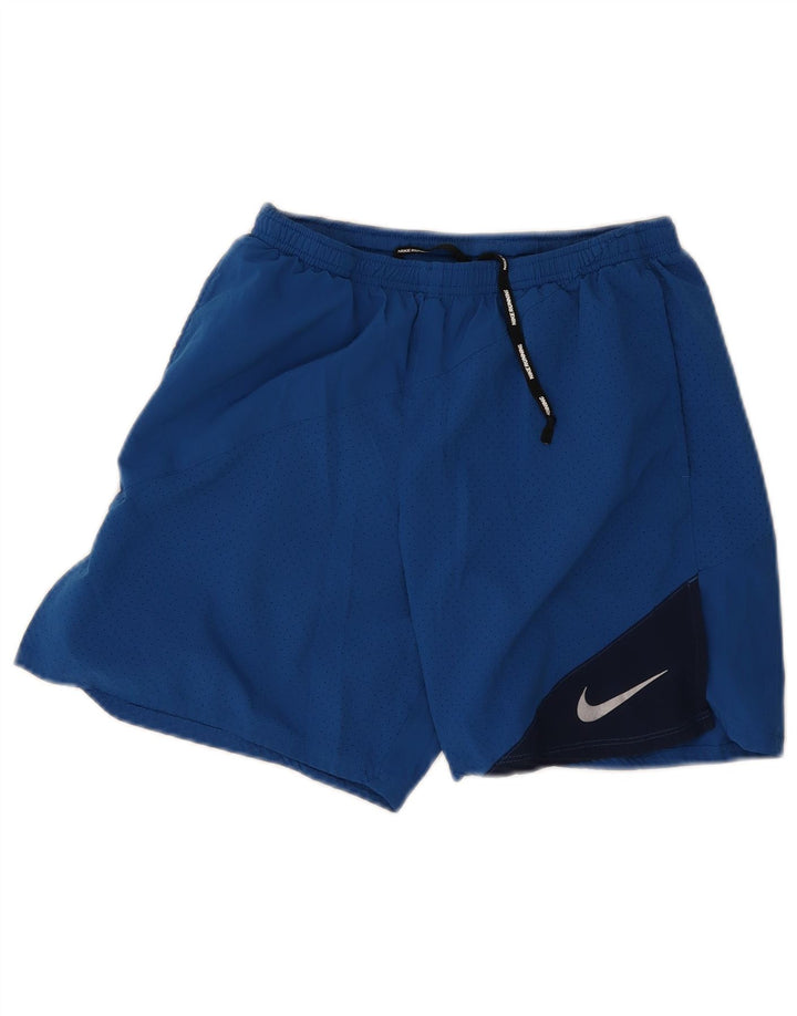 Pantaloncini sportivi Nike Dri Fit da uomo, colore blu medio