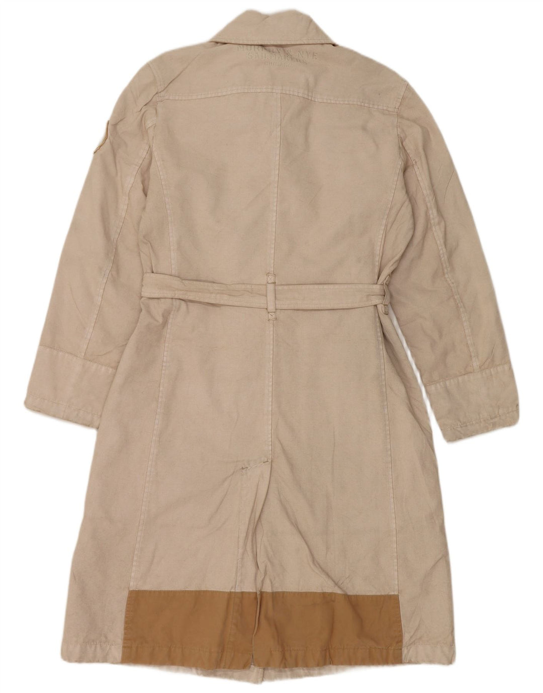 Cappotto doppiopetto da donna MURPHY & NYE UK 14 Cotone beige medio