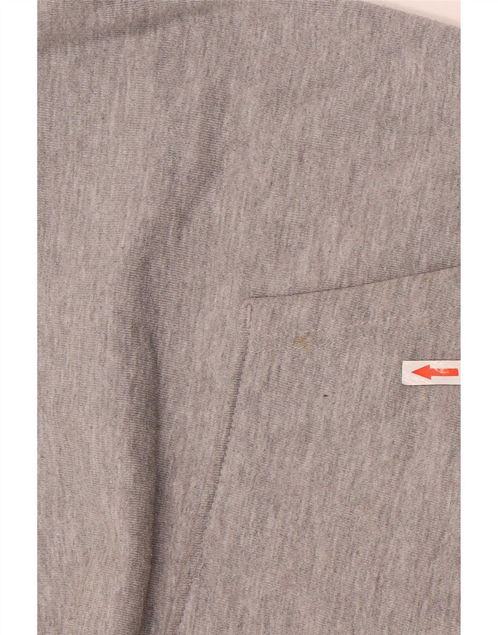 Felpa con cappuccio da uomo Zara in poliestere grigio medio