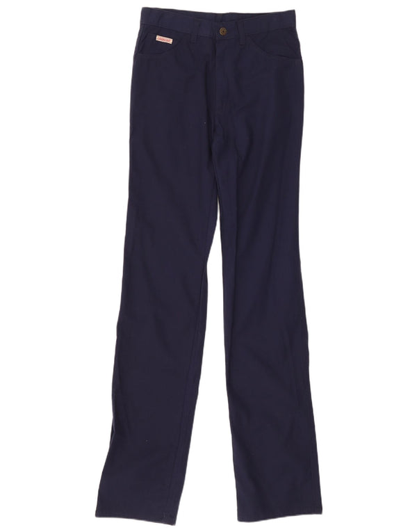 Pantaloni casual slim da donna Carrera W30 L36 cotone blu navy